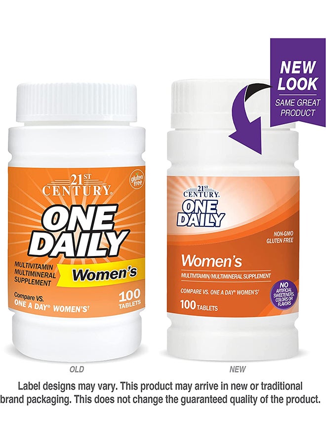 21st Century One Daily Multivitamin Multi Mineral Supplement - 100 Tablets - Image 4